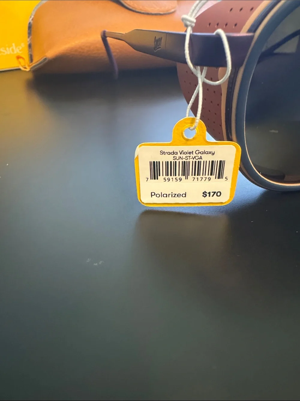 Sunski Women's Round Purple Frame Sunglasses with Blue Lenses